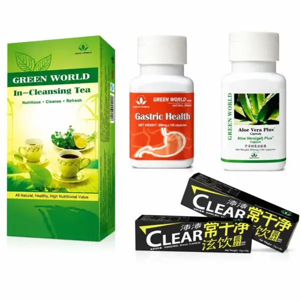 Green World Digestive Wellness Support Package