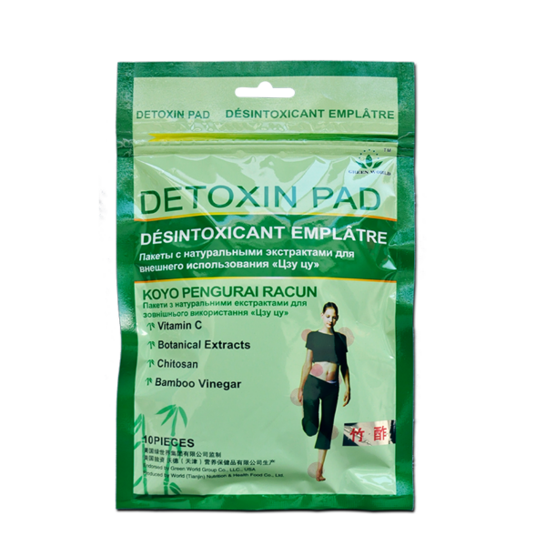 Green World Magic Detoxin Pad – Detox Foot Pads – 10 Pieces per Bag – Green World Health Kenya