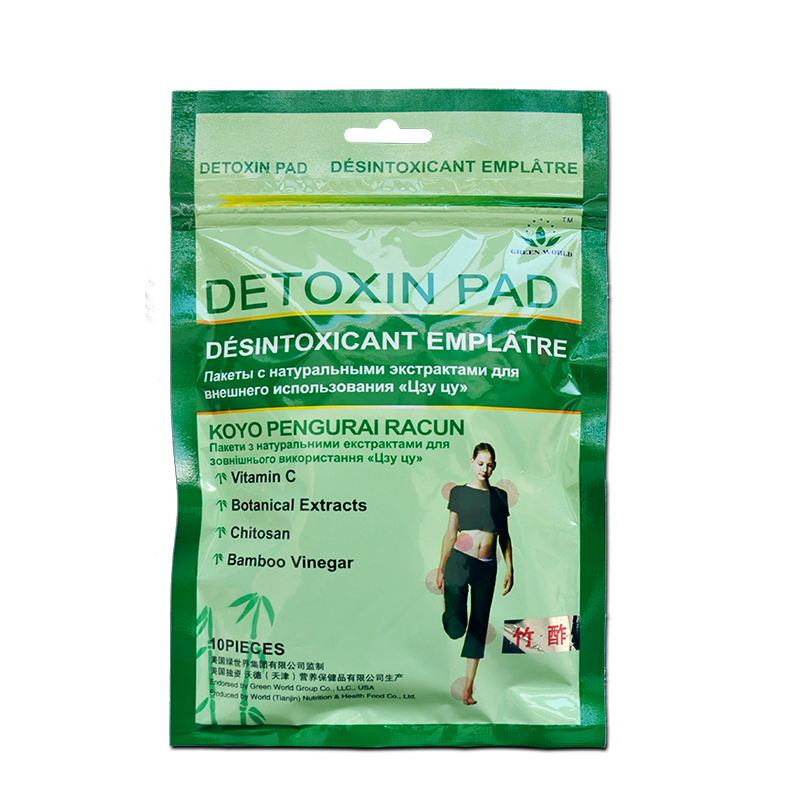 Green World Magic Detoxin Pad – Detox Foot Pads – 10 Pieces per Bag – Green World Health Kenya