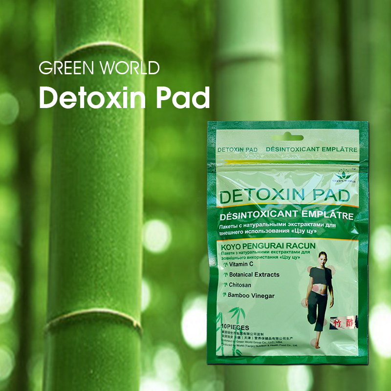 Green World Magic Detoxin Pad – Detox Foot Pads – 10 Pieces per Bag