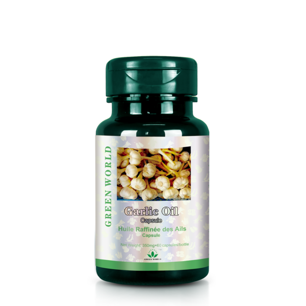 Green World Garlic Oil Softgel – Immune & Heart Support – 60 Softgels (350 mg) – Green World Health Kenya
