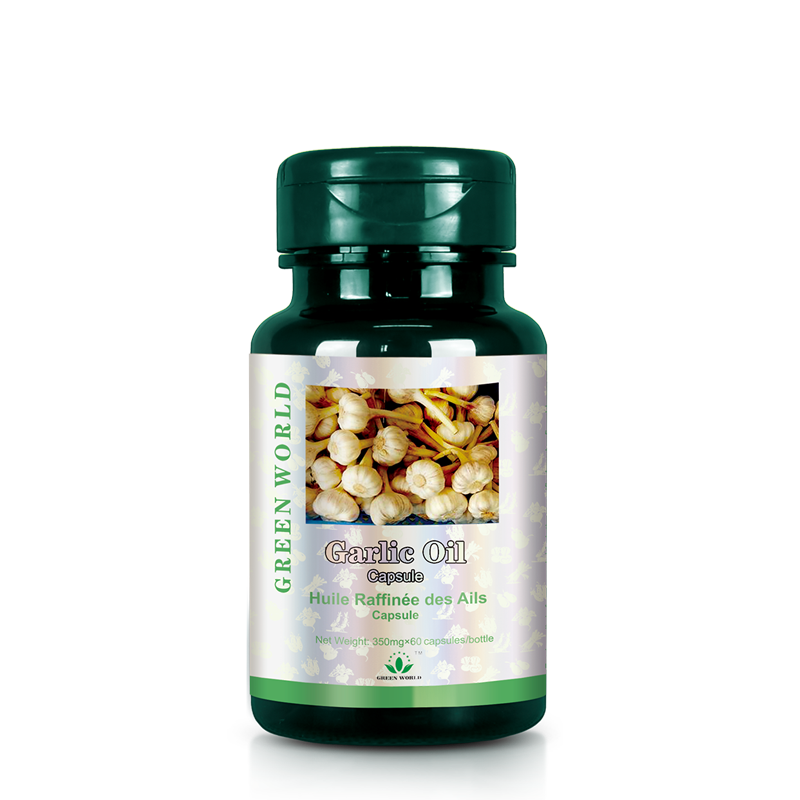 Green World Garlic Oil Softgel – Immune & Heart Support – 60 Softgels (350 mg) – Green World Health Kenya