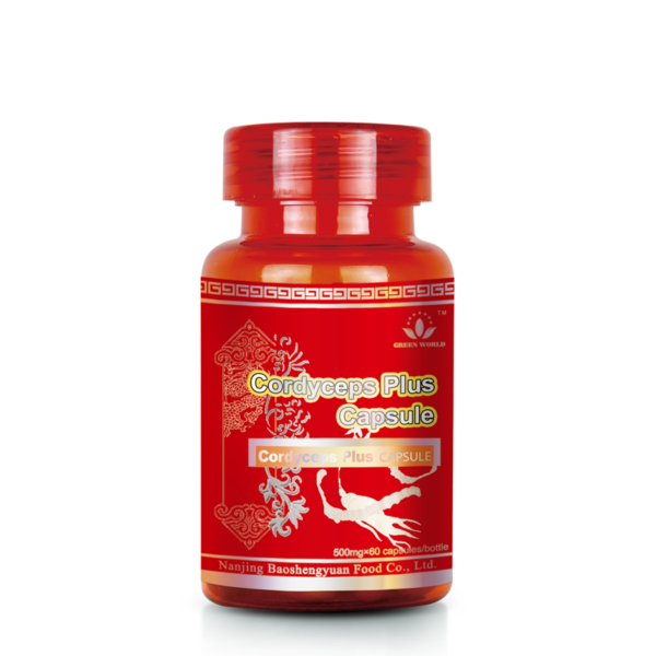 Green World Cordyceps Plus Capsules – Immune & Lung Support – 60 Capsules (500 mg) – Green World Health Kenya