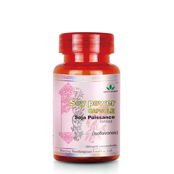 Green World Soy Power Capsules for Women – Hormone Balance Support – 90 Capsules (300 mg) – Green World Health Kenya