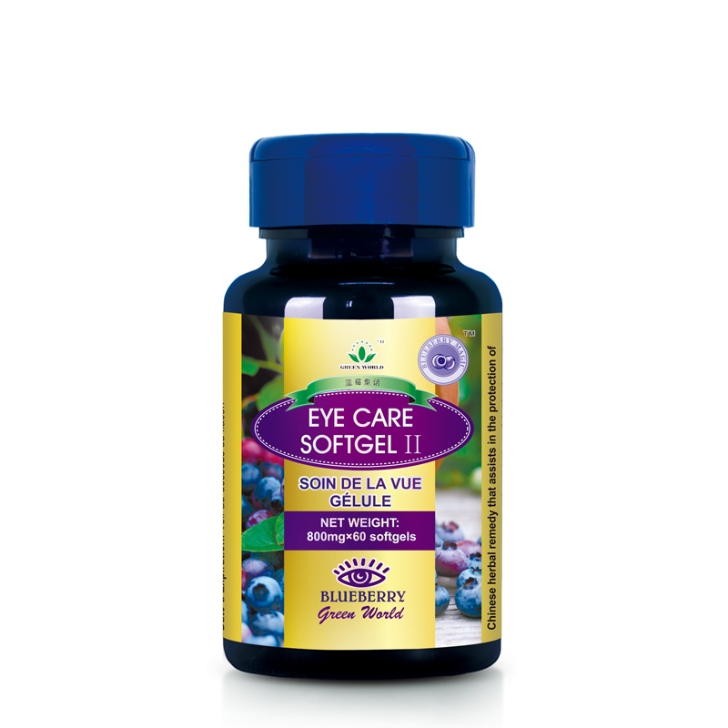 Green World Eye Care Softgel – Vision Wellness Support – 60 Softgels (800 mg) – Green World Health Kenya