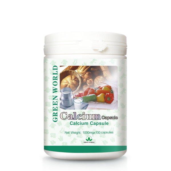 Green World Calcium Softgel – Bone & Joint Support – 100 Softgels (1000 mg) – Green World Health Kenya