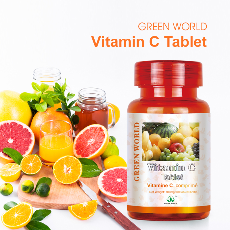 Green World Vitamin C Tablets – Immune Support Supplement