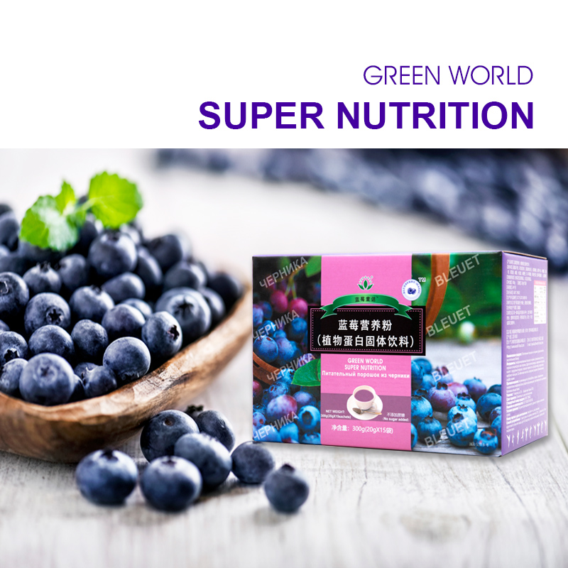Green World Super Nutrition – Daily Meal Nutrition Drink – 15 Bags (20 g)