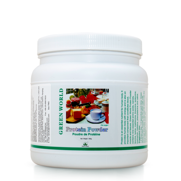 Green World Protein Powder – Plant & Milk Protein Nutrition – 500 g Bottle – Green World Health Kenya