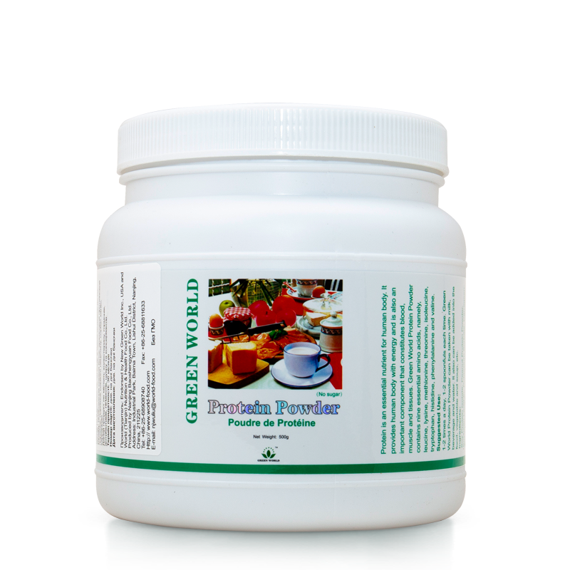 Green World Protein Powder – Plant & Milk Protein Nutrition – 500 g Bottle – Green World Health Kenya