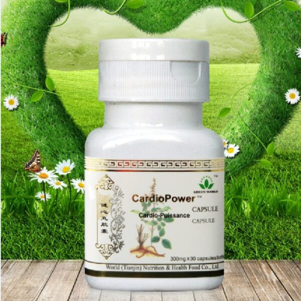 Green World Cardio Power Capsules (Danshen Combo) – Heart Support – 30 Capsules (300 mg) – Green World Health Kenya