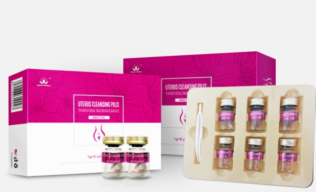 Green World Uterus Cleansing Pill (Clean Point) – Women's Intimate Wellness – 5 Boxes