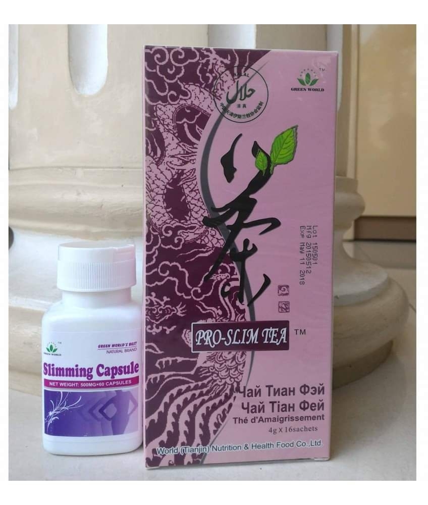 Green World Weight Management Combo Pack – Pro-Slim Tea + Weight Management Capsules – Green World Health Kenya
