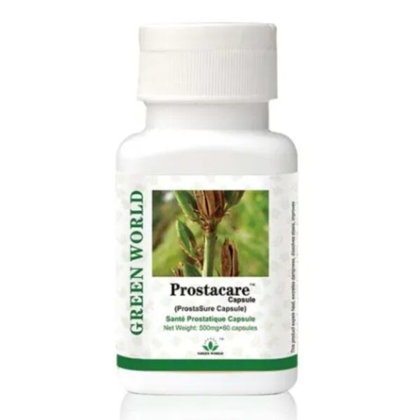 Green World Prostacare Capsules – Prostate Support Supplement for Men – 30 Capsules – Green World Health Kenya