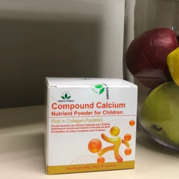 Green World Compound Calcium for Children (Er Kang) – Kids' Bone Support – 60 Capsules – Green World Health Kenya