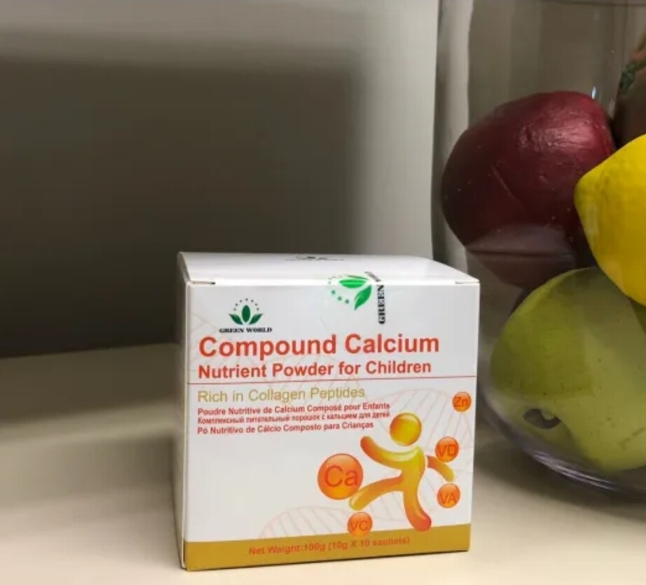 Green World Compound Calcium for Children (Er Kang) – Kids' Bone Support – 60 Capsules – Green World Health Kenya