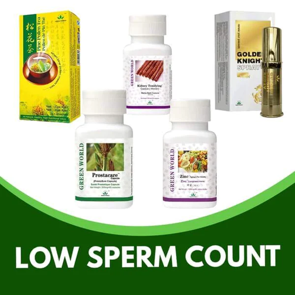 Green World Male Fertility Support Supplement Package (1 Month) – Green World Health Kenya