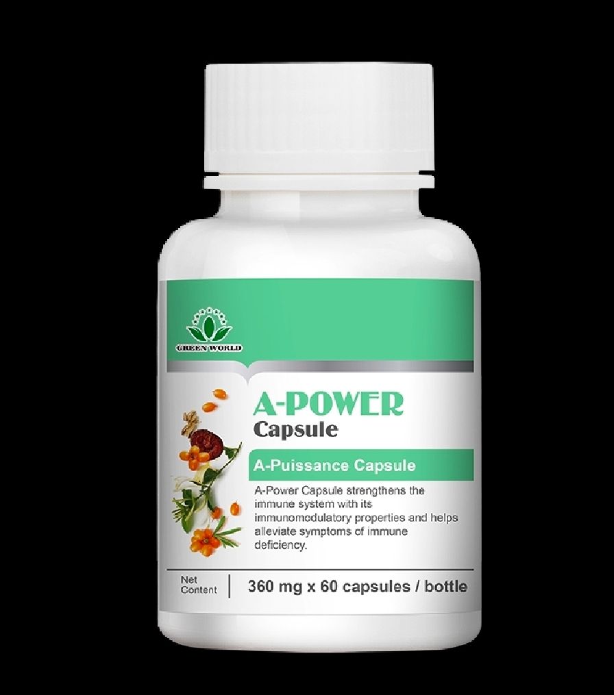 Green World A - power Capsules: Anti - Cancer