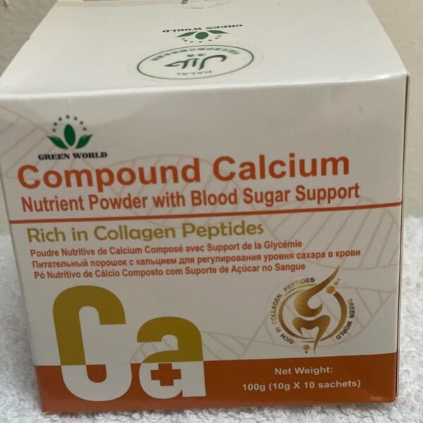 Green World Compound calcium powder for people with high blood sugar – Green World Health Kenya
