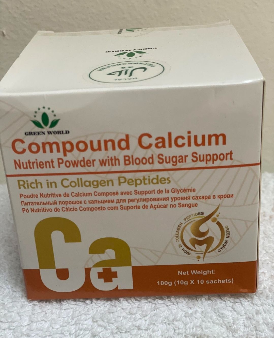 Green World Compound calcium powder for people with high blood sugar – Green World Health Kenya