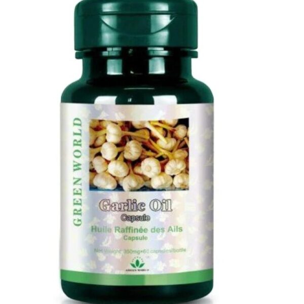 Green World Garlic oil Softgel: Anti - Microbial