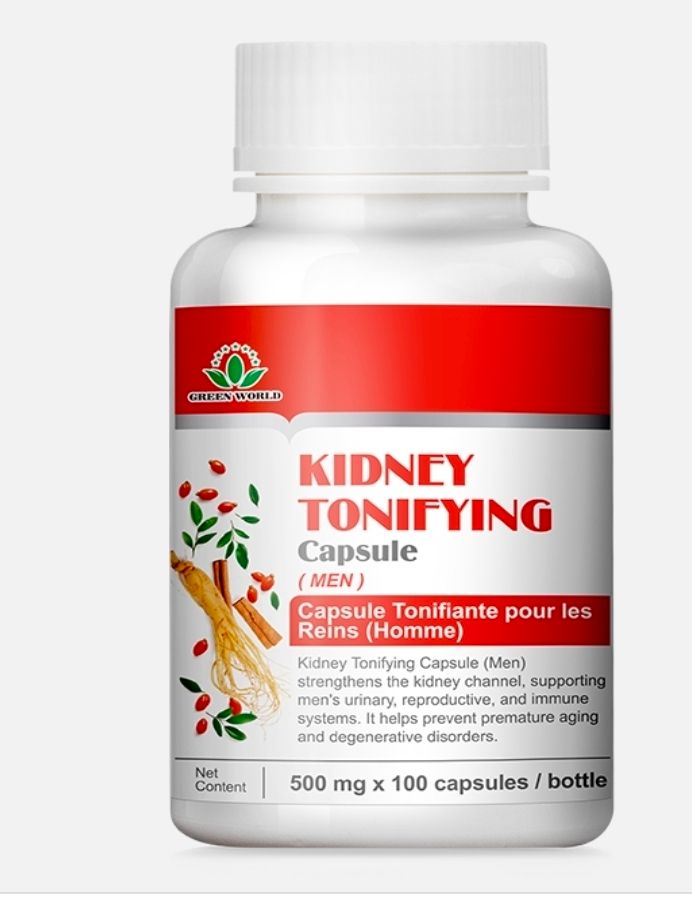 Green World Kidney Tonifying Capsules (MEN) : Detox and Enhances male function – Green World Health Kenya