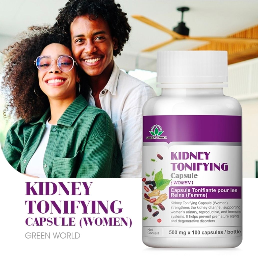 Green World Kidney Tonifying Capsules (Women) : Balances Female Hormones – Green World Health Kenya