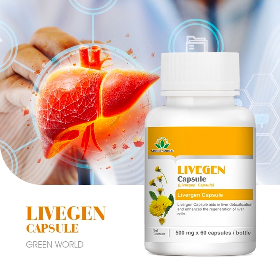 Green World Livergen Capsules: Adjust Liver Fat Metabolism and supports healthy Liver Disease – Green World Health Kenya