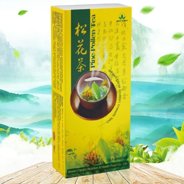 Green World Pine Pollen Tea: Alleviate Fatigue
