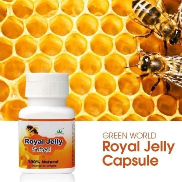 Green World Royal Jelly Softgel: Regulates Endocrine and Improves Immunity – Green World Health Kenya