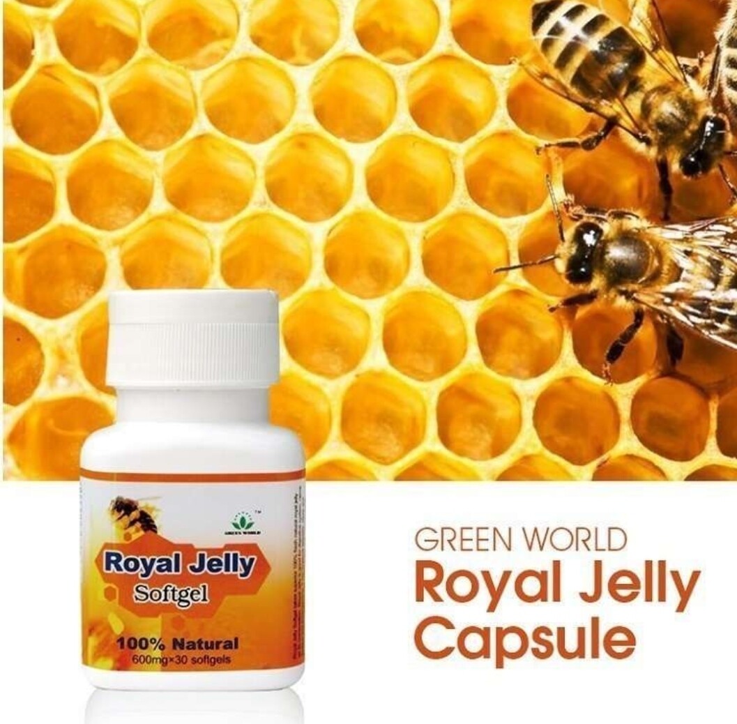 Green World Royal Jelly Softgel: Regulates Endocrine and Improves Immunity – Green World Health Kenya