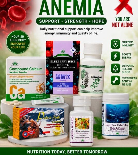 Green World Sickle Cell Wellness Support Pack (1 Month) – Green World Health Kenya