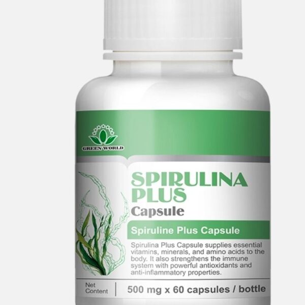 Green World Spirulina Plus Capsules: Balance Nutrient Intake and Regulate Immunity – Green World Health Kenya