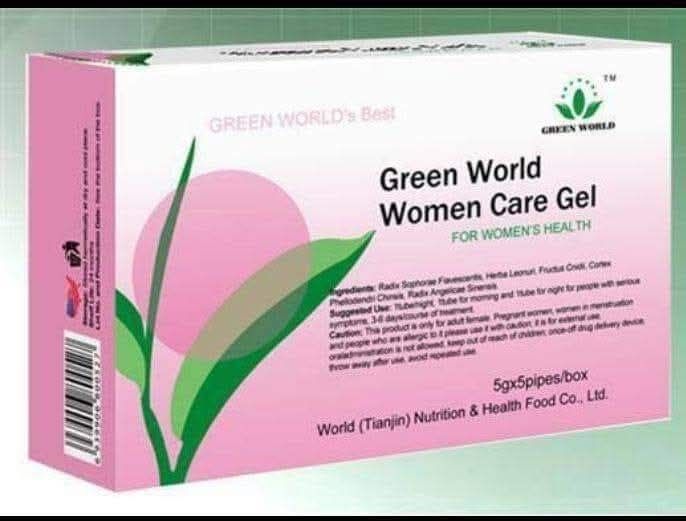 Green World Women gel (5 tubes) – Green World Health Kenya