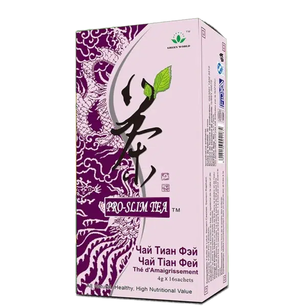 Green World Pro-Slim Tea – Weight Management Herbal Tea – 16 Sachets (4 g) – Green World Health Kenya